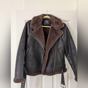 Sherpa lined jacket from Abercrombie